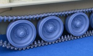 S2KA025 - Cromwell/Challenger road wheels w/ new tyres (for Tamiya, SKP and Airfix kits)